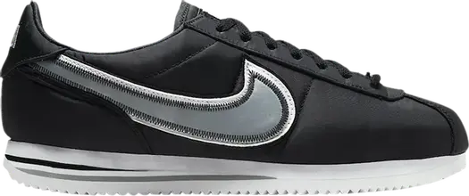 Кроссовки Nike Cortez Basic Premium 'Black Wolf Grey', черный