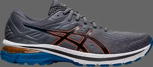 Кроссовки gt 2000 9 'metropolis blue' Asics, серый