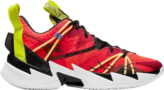 Кроссовки Jordan Why Not Zer0.3 Bright Crimson, красный