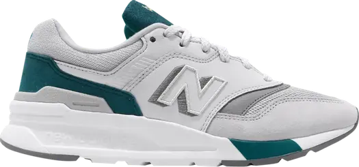 Кроссовки New Balance Wmns 997 'Grey White Green', серый