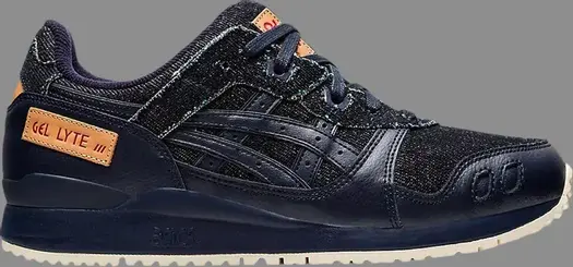 Кроссовки gel lyte 3 'denim pack - midnight' Asics, синий
