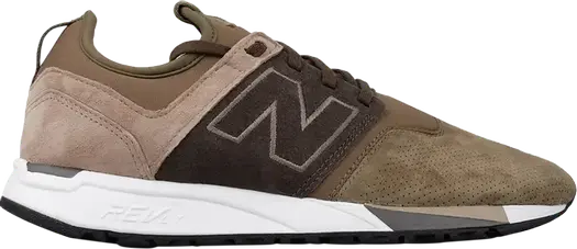 Кроссовки New Balance 247 'Khaki', зеленый