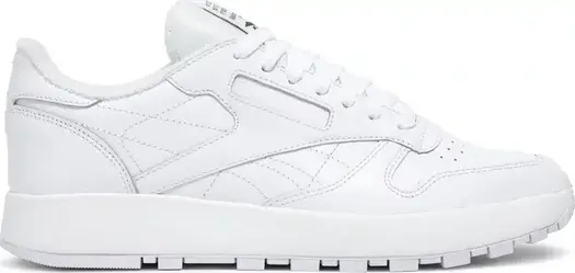 Кроссовки maison margiela x classic leather tabi 'white' Reebok, белый