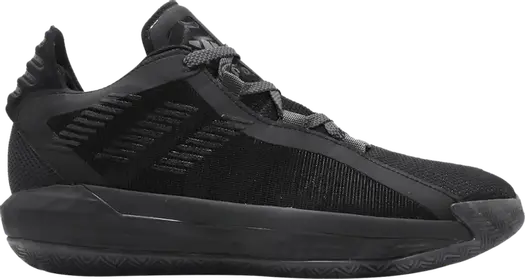 Кроссовки Adidas Dame 6 GCA 'Lights Out', черный