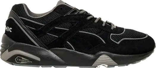Кроссовки Puma R698 Minerals Black Grey Violet, черный