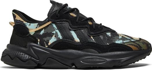 Кроссовки Adidas Ozweego 'Black Camo', черный