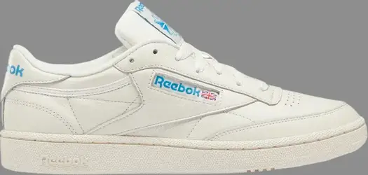 Кроссовки club c 85 mu 'chalk cyan' Reebok, белый