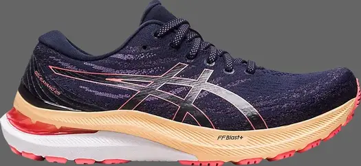 Кроссовки wmns gel kayano 29 2e wide 'midnight papaya' Asics, синий