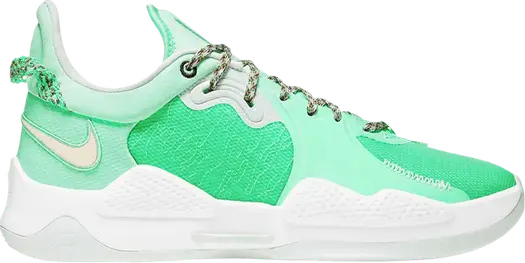 Кроссовки Nike PG 5 EP 'Play for the Future', зеленый