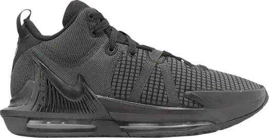 Кроссовки Nike Lebron Witness 7 EP 'Black Anthracite', черный