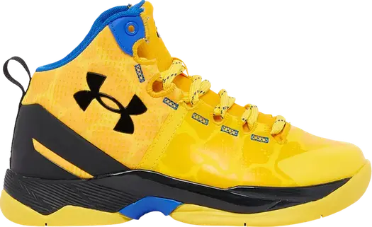 Кроссовки Under Armour Curry 2 Retro PS Double Bang, желтый
