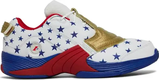 Кроссовки atmos x answer 5 'stars and stripes' Reebok, синий