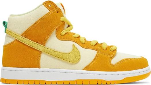 Кроссовки Nike Dunk High SB 'Fruity Pack - Pineapple', желтый
