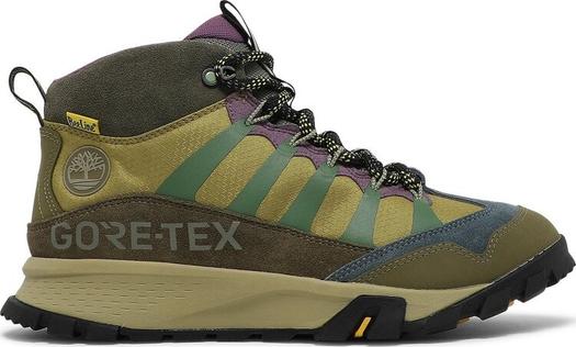Кроссовки Bee Line x Garrison Trail Mid Hikers Medium Blue Suede, зеленый