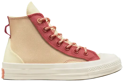 Кроссовки Converse Chuck 70 High Colorblock Overlay - Rhubarb Pie, коричневый