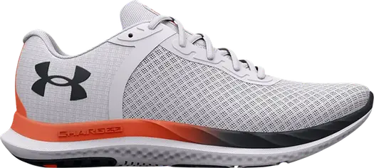 Кроссовки Under Armour Charged Breeze White Panic Orange, белый