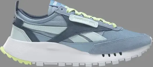 Кроссовки wmns classic leather legacy 'chalk blue' Reebok, синий