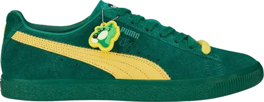 Кроссовки Puma Clyde Super Evergreen Sun Ray, зеленый