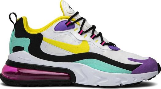 Кроссовки Nike Air Max 270 React 'Geometric Abstract', фиолетовый
