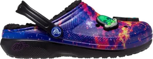 Кроссовки Ron English x Classic Lined Clog Kids Area 54 - Galaxy, разноцветный