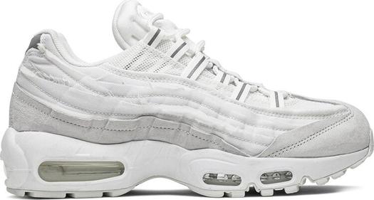 Кроссовки Nike Comme des Garçons x Air Max 95 'White', белый