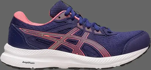 Кроссовки wmns gel contend 8 'indigo blue papaya' Asics, синий