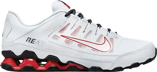 Кроссовки Nike Reax 8 TR Mesh 'Pure Platinum Chile Red', белый