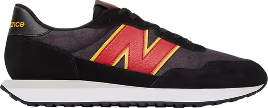 Кроссовки New Balance 237v1 'Black Red Pepper', черный