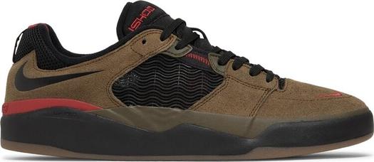 Кроссовки Nike Ishod Wair SB 'Light Olive', зеленый