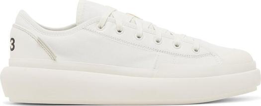 Кроссовки Adidas Y-3 Ajatu Court 'White Black', кремовый
