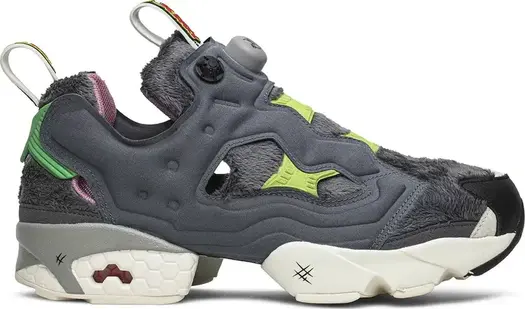 Кроссовки tom & jerry x instapump fury 'tom' Reebok, серый