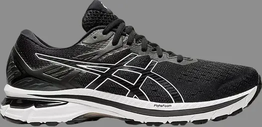 Кроссовки gt 2000 8 'black white' Asics, черный