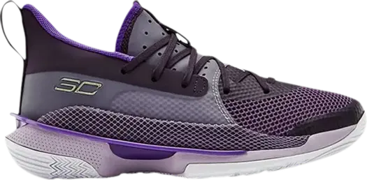 Кроссовки Under Armour Curry 7 GS International Womens Day, фиолетовый