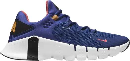 Кроссовки Nike Free Metcon 4 'Deep Royal Blue Magic Ember', синий