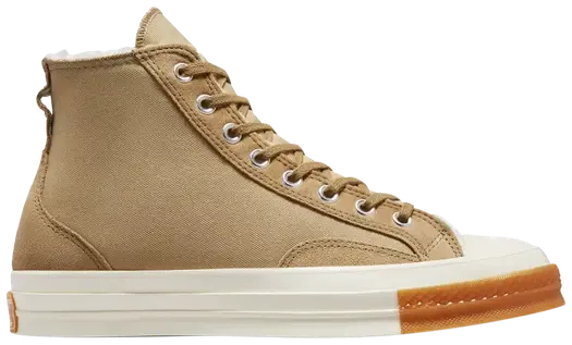 Кроссовки Converse Chuck 70 High Lined Colorblock - Nomad Khaki Gum, коричневый