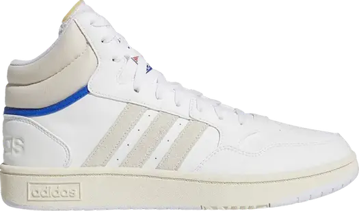 Кроссовки Adidas Hoops 3.0 Mid, белый
