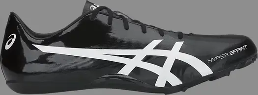 Кроссовки hyper sprint 7 'black white' Asics, черный