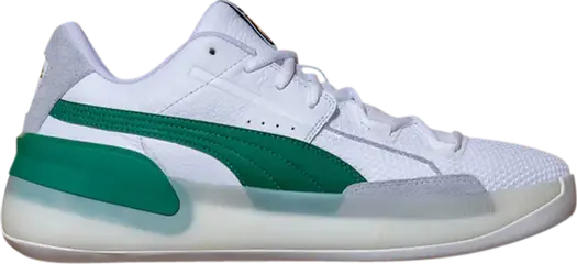 Кроссовки Puma Clyde Hardwood Power Green, зеленый