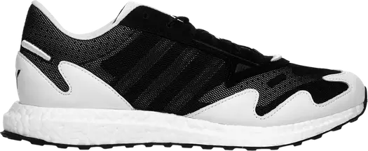Кроссовки Adidas Y-3 Rhisu Run 'Black White', черный