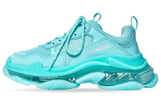 Кроссовки Balenciaga Triple S Sneaker 'Clear Sole - Turquoise'