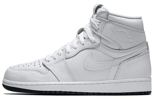 Кроссовки JORDAN 1 Retro White Perforated