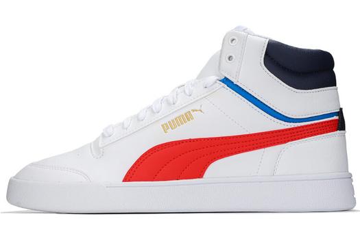 Кроссовки Puma Shuffle Mid 'White High Risk Red'