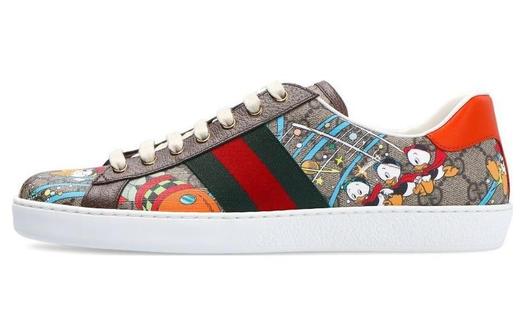 Кроссовки мужские Gucci ACE, Обувь для скейтбординга, Белый