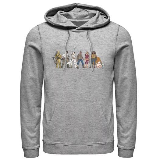 Мужской пуловер с капюшоном Star Wars The Rise of Skywalker Rebel Line Licensed Character