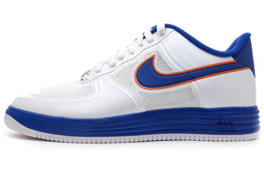 Кроссовки для скейтбординга Nike Lunar Force 1, белый/синий