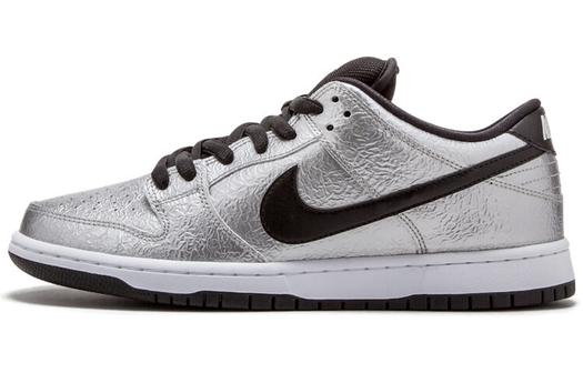 Кроссовки Nike Sb Dunk Low, серебристый/черный