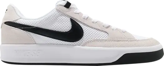 Кроссовки Nike Adversary SB 'White Black', белый