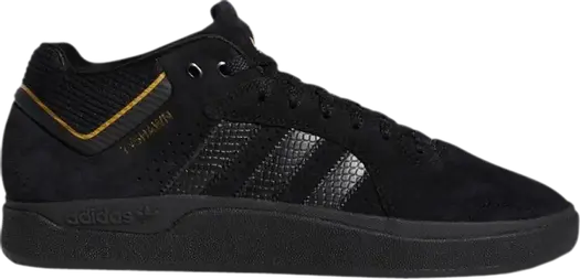 Кроссовки Adidas Tyshawn 'Core Black Gold', черный