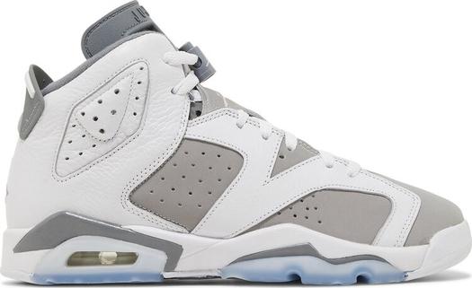 Кроссовки Air Jordan 6 Retro GS Cool Grey, серый