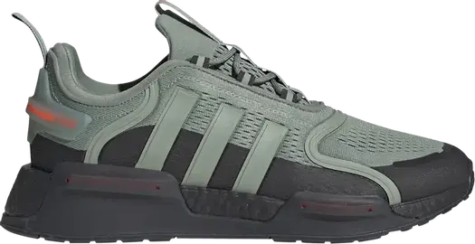 Кроссовки Adidas NMD_V3 'Silver Green Carbon', зеленый